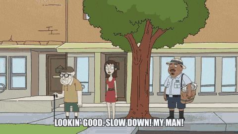 rick-and-morty-looking-good.gif